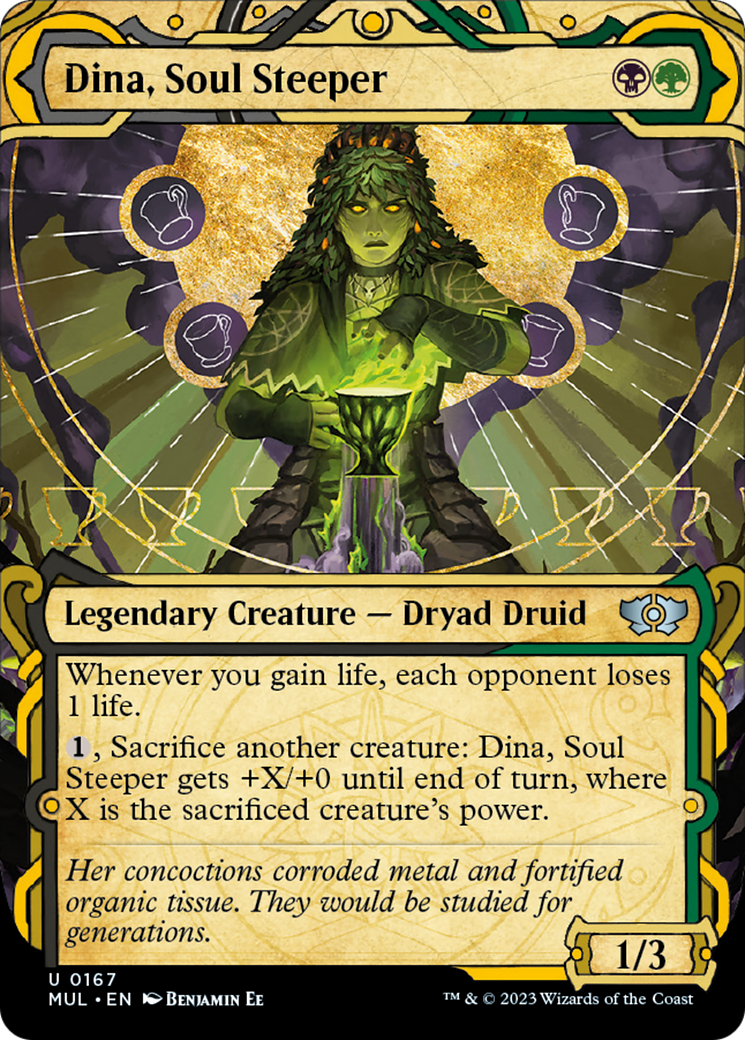 Dina, Soul Steeper (Halo Foil) [Multiverse Legends] - Evolution TCG