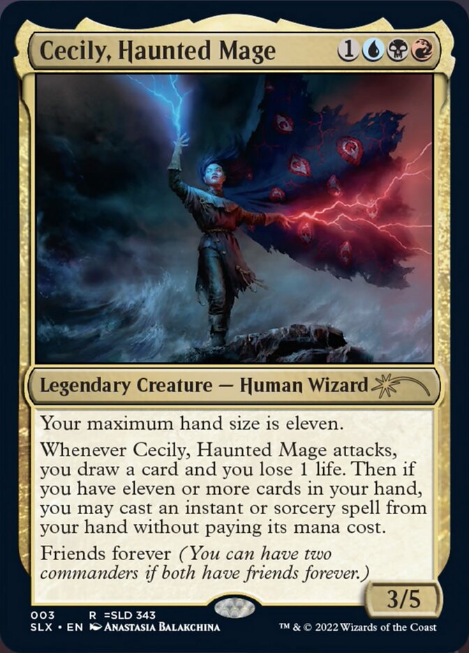 Cecily, Haunted Mage [Secret Lair: Universes Within] - Evolution TCG