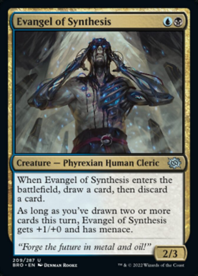 Evangel of Synthesis [The Brothers' War] - Evolution TCG