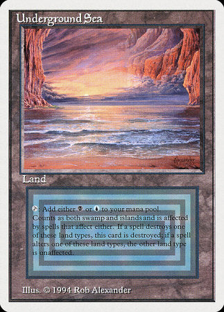 Underground Sea [Summer Magic / Edgar] - Evolution TCG