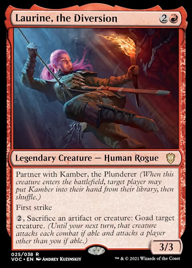 Laurine, the Diversion [Innistrad: Crimson Vow Commander] - Evolution TCG