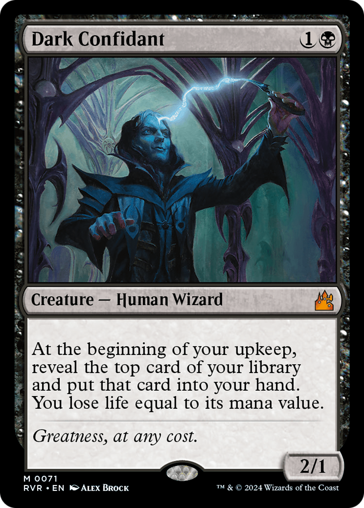 Dark Confidant [Ravnica Remastered] - Evolution TCG