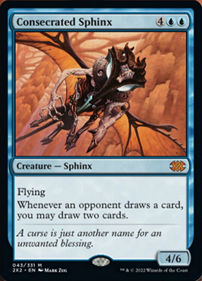 Consecrated Sphinx [Double Masters 2022] - Evolution TCG