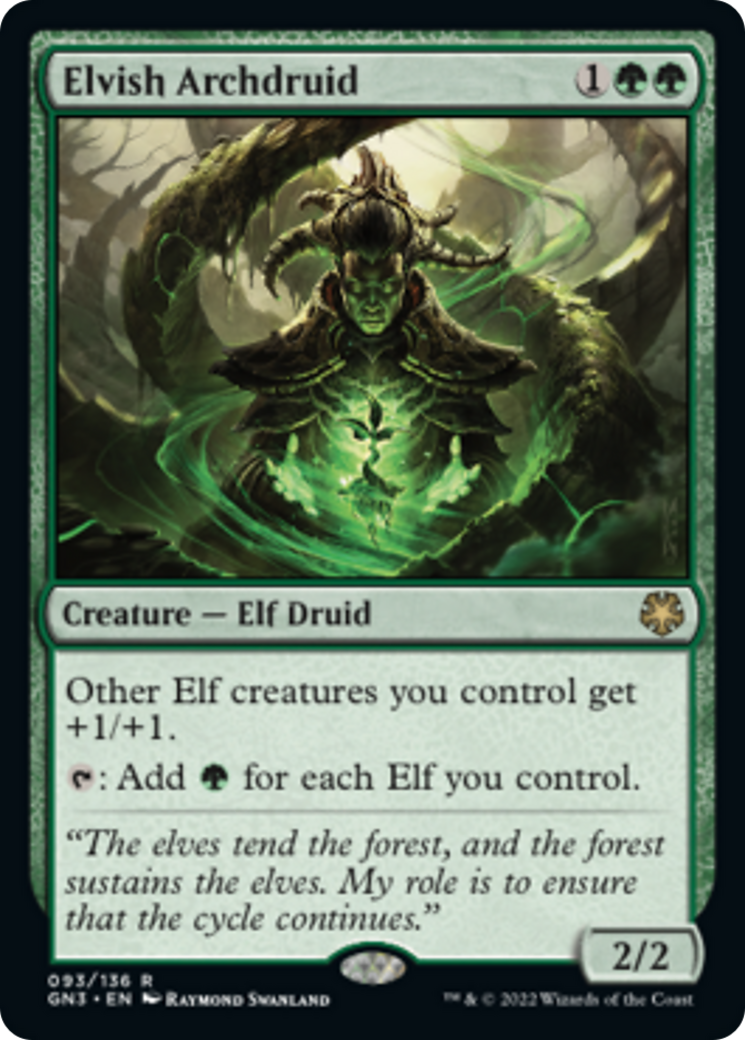 Elvish Archdruid [Game Night: Free-for-All] - Evolution TCG