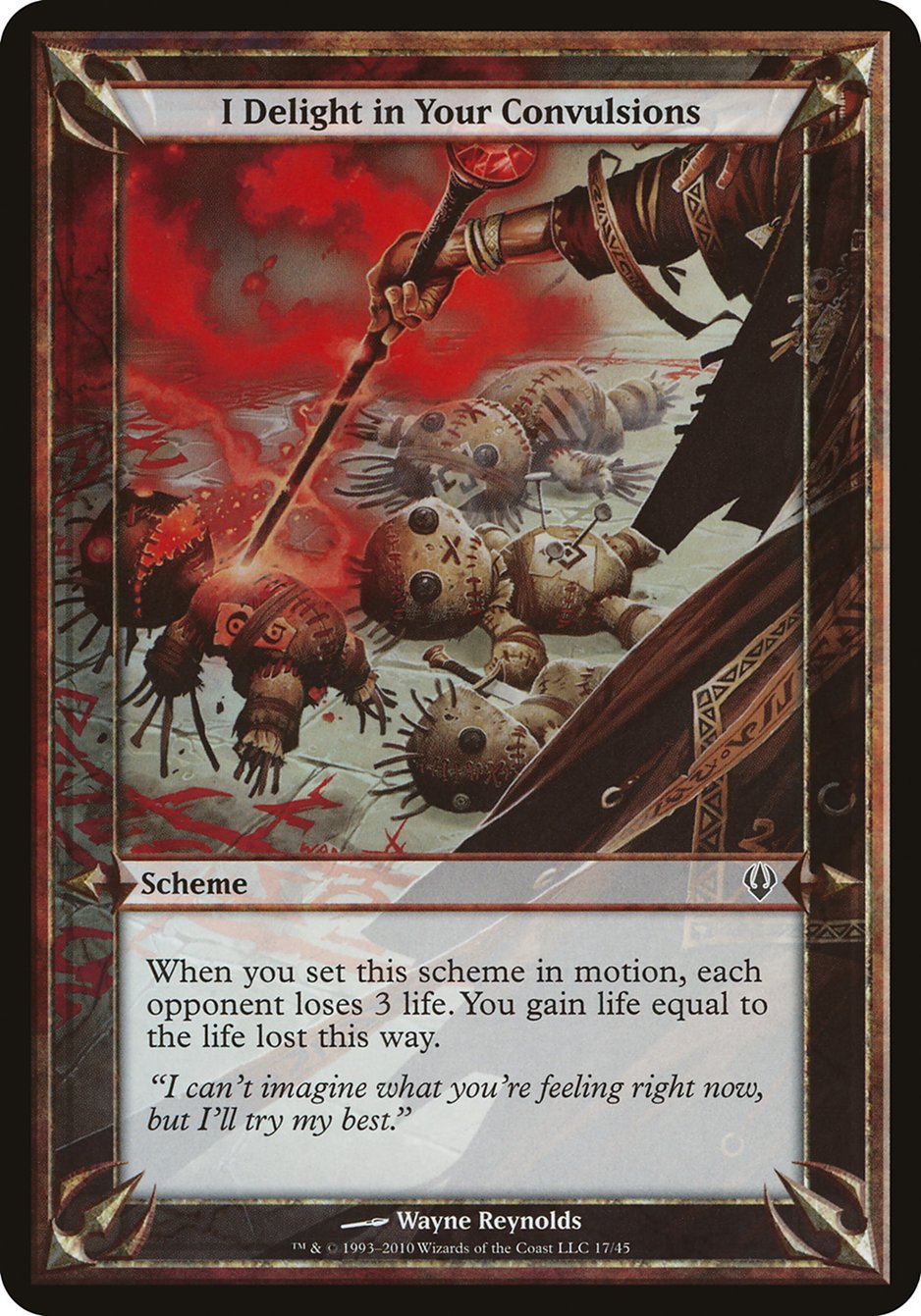 I Delight in Your Convulsions (Schemes) [Archenemy Schemes] - Evolution TCG | Evolution TCG