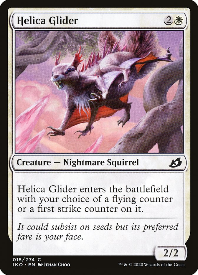 Helica Glider [Ikoria: Lair of Behemoths] - Evolution TCG