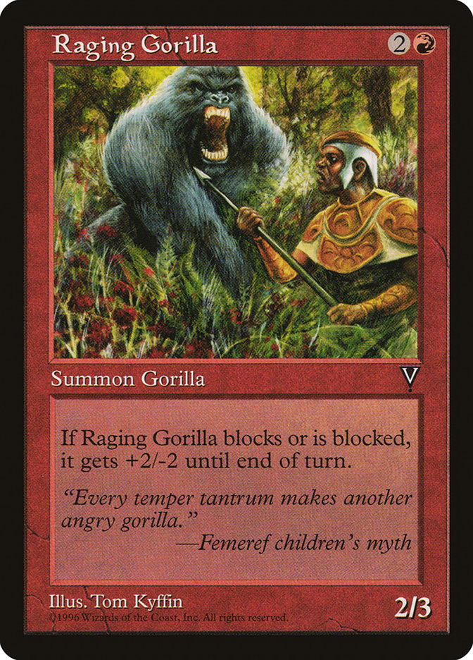 Raging Gorilla [Visions] - Evolution TCG