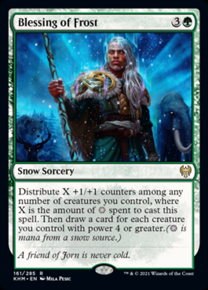 Blessing of Frost [Kaldheim] - Evolution TCG