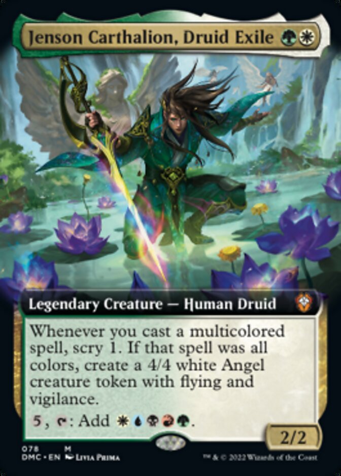 Jenson Carthalion, Druid Exile (Extended) [Dominaria United Commander] - Evolution TCG