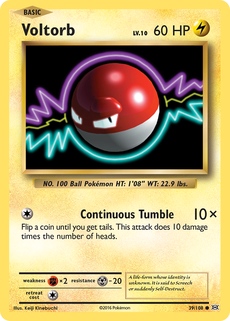 Voltorb (39/108) [XY: Evolutions] - Evolution TCG