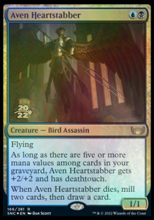 Aven Heartstabber [Streets of New Capenna Prerelease Promos] - Evolution TCG