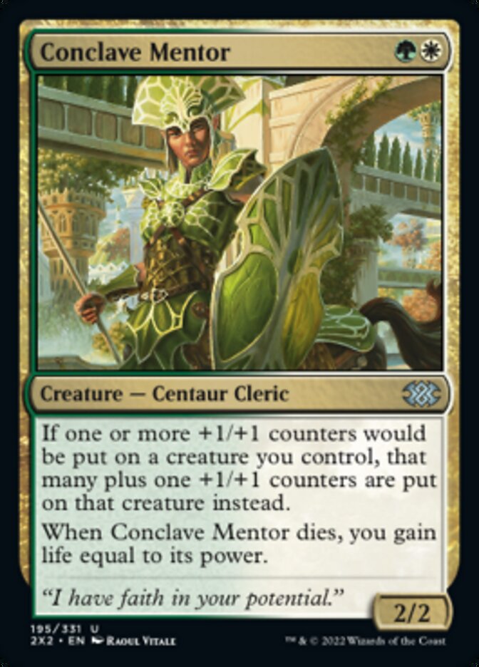 Conclave Mentor [Double Masters 2022] - Evolution TCG