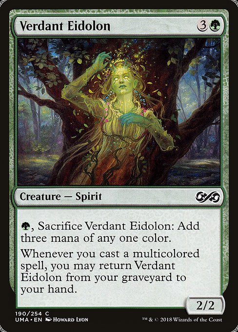 Verdant Eidolon [Ultimate Masters] - Evolution TCG