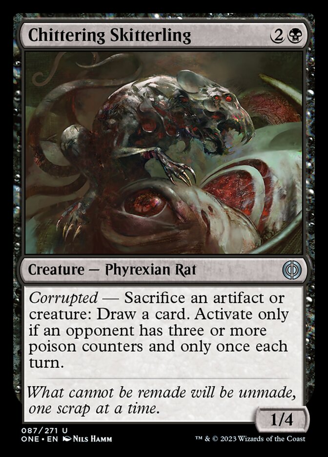 Chittering Skitterling [Phyrexia: All Will Be One] - Evolution TCG