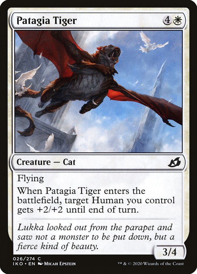 Patagia Tiger [Ikoria: Lair of Behemoths] - Evolution TCG