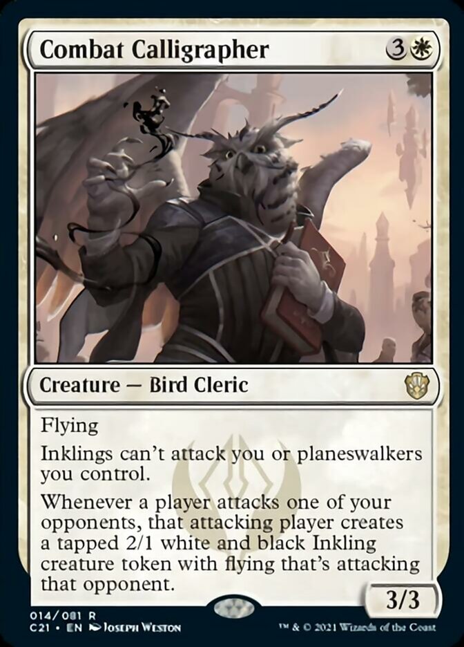 Combat Calligrapher [Commander 2021] - Evolution TCG