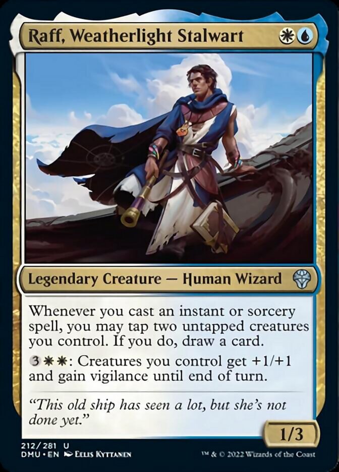 Raff, Weatherlight Stalwart [Dominaria United] - Evolution TCG