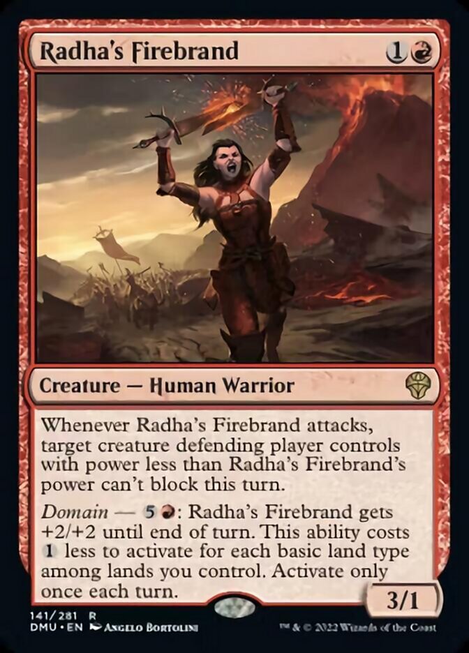 Radha's Firebrand [Dominaria United] - Evolution TCG