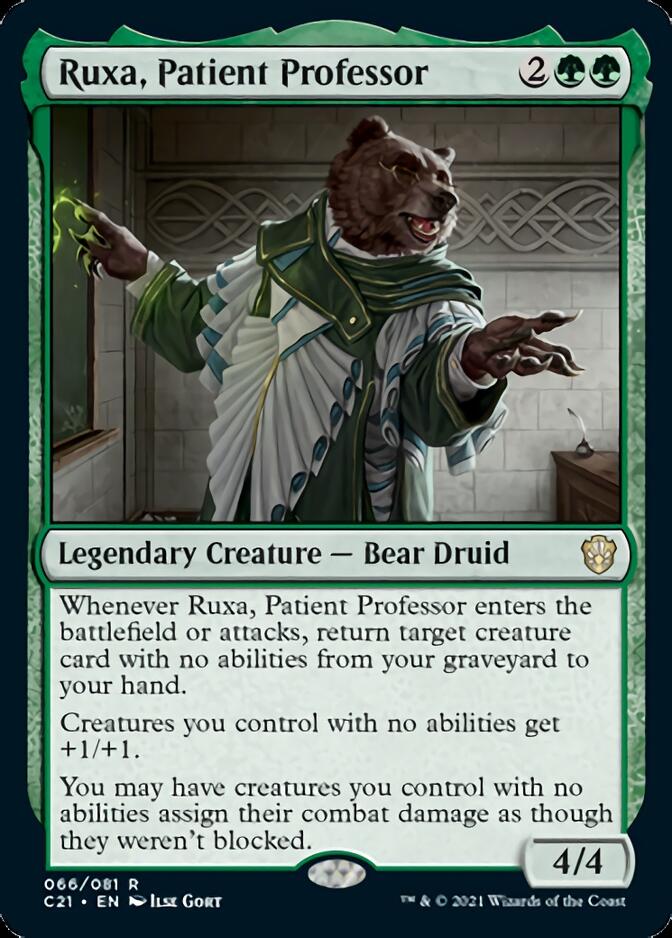 Ruxa, Patient Professor [Commander 2021] - Evolution TCG