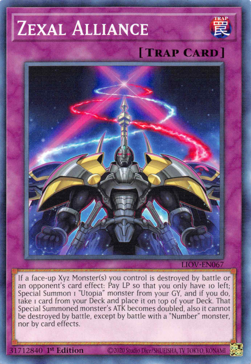 Zexal Alliance [LIOV-EN067] Common - Evolution TCG