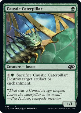 Caustic Caterpillar [Jumpstart 2022] - Evolution TCG