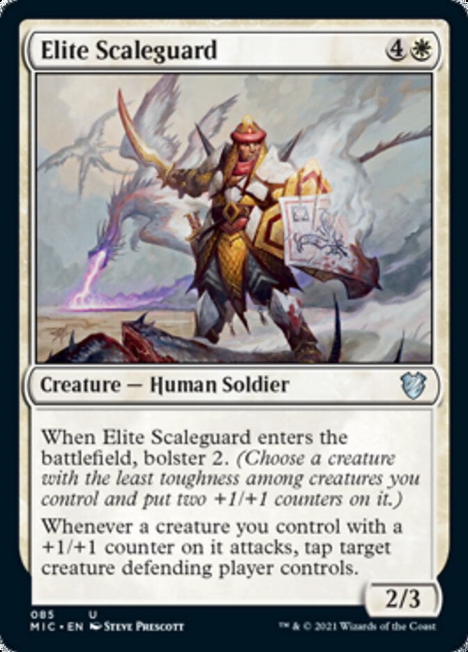 Elite Scaleguard [Innistrad: Midnight Hunt Commander] - Evolution TCG