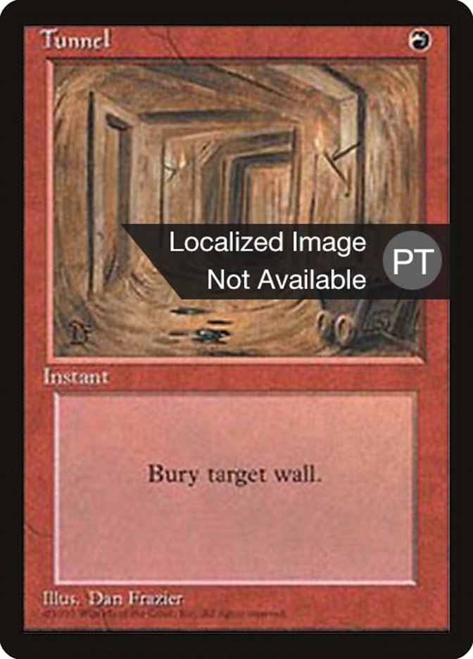 Tunnel [Fourth Edition (Foreign Black Border)] - Evolution TCG