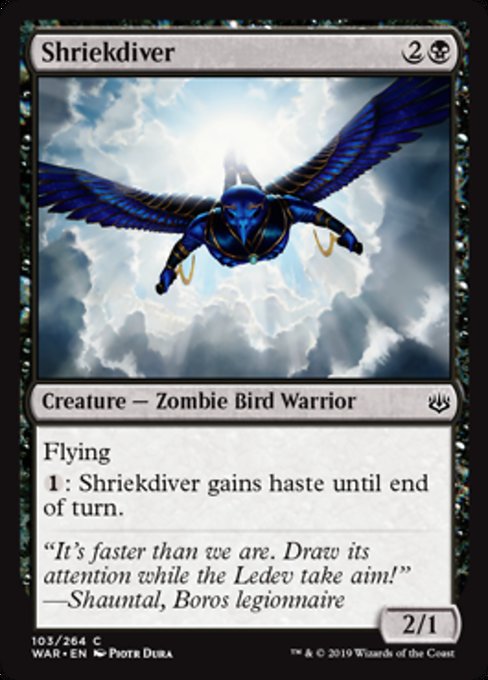 Shriekdiver [War of the Spark] - Evolution TCG