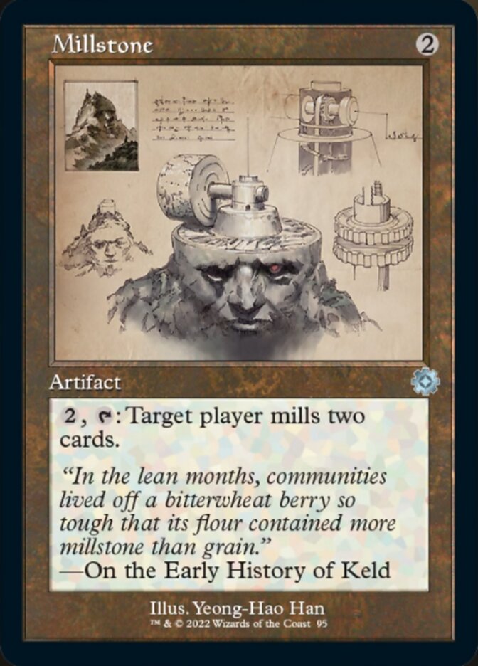 Millstone (Retro Schematic) [The Brothers' War Retro Artifacts] - Evolution TCG