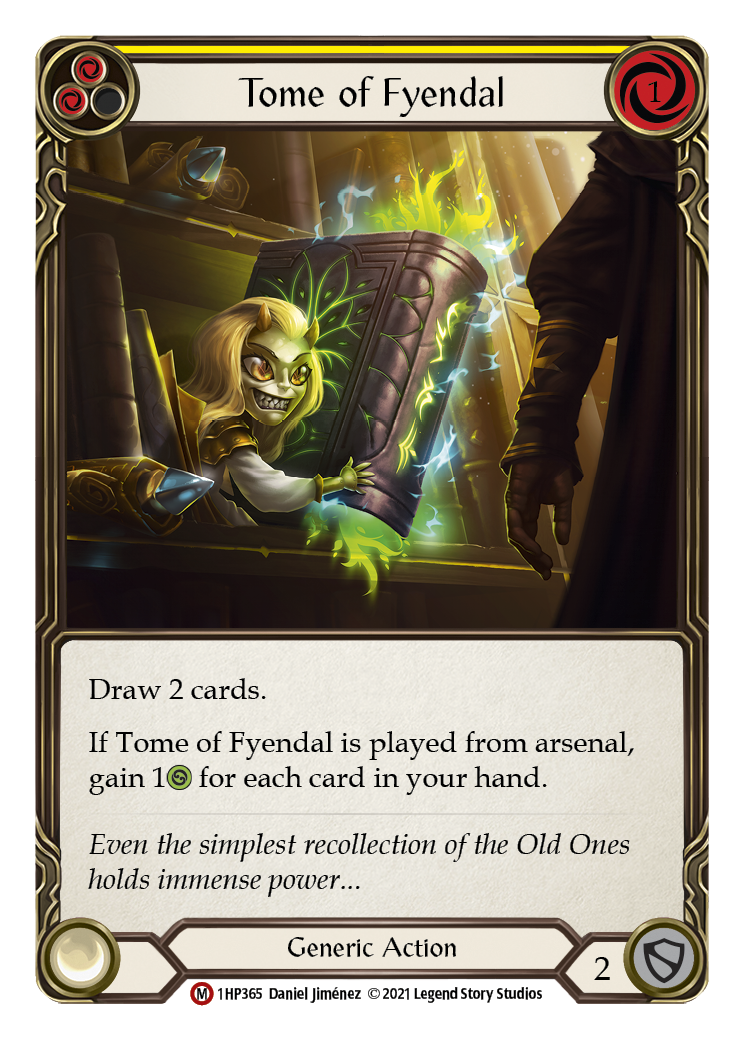Tome of Fyendal [1HP365] (History Pack 1) - Evolution TCG