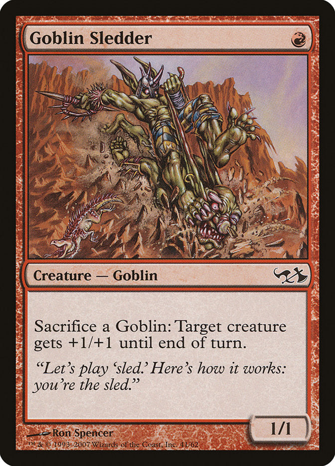 Goblin Sledder [Duel Decks: Elves vs. Goblins] - Evolution TCG