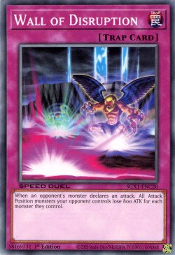 Wall of Disruption [SGX1-ENC20] Common - Evolution TCG