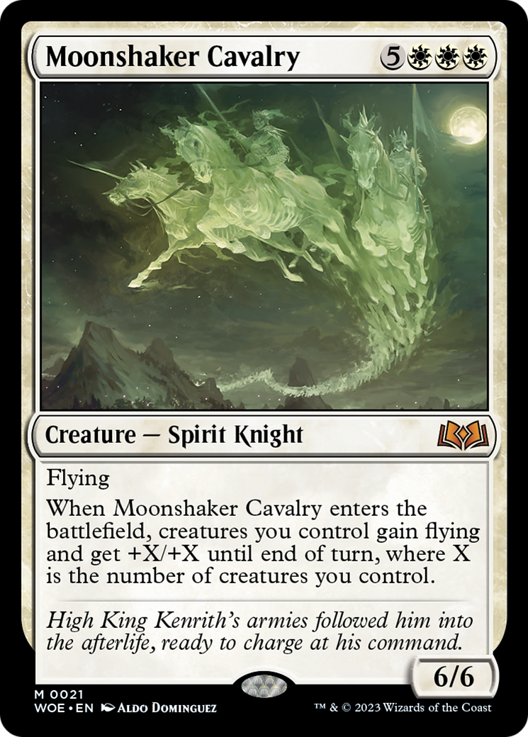 Moonshaker Cavalry [Wilds of Eldraine] - Evolution TCG