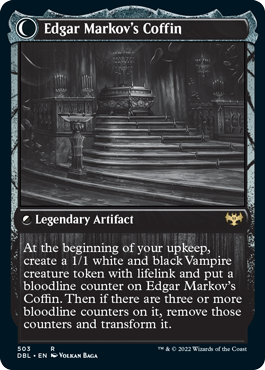 Edgar, Charmed Groom // Edgar Markov's Coffin [Innistrad: Double Feature] - Evolution TCG