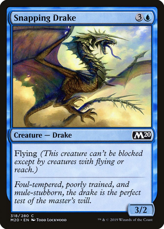 Snapping Drake [Core Set 2020] - Evolution TCG
