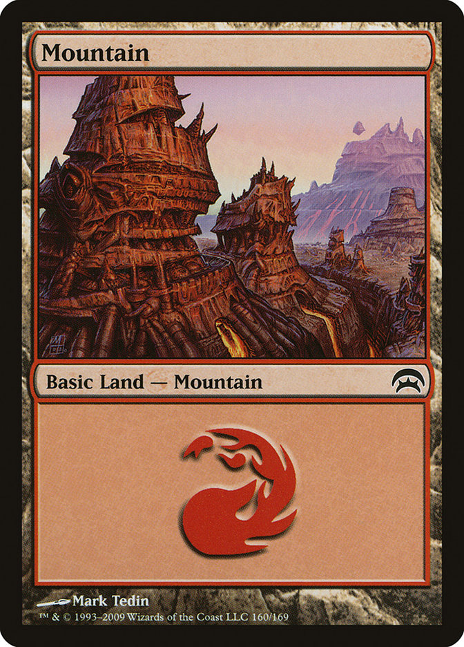Mountain (160) [Planechase] - Evolution TCG