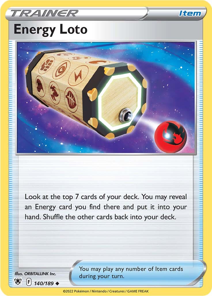 Energy Loto (140/189) [Sword & Shield: Astral Radiance] - Evolution TCG