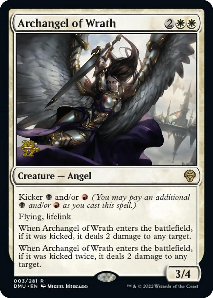 Archangel of Wrath [Dominaria United Prerelease Promos] - Evolution TCG