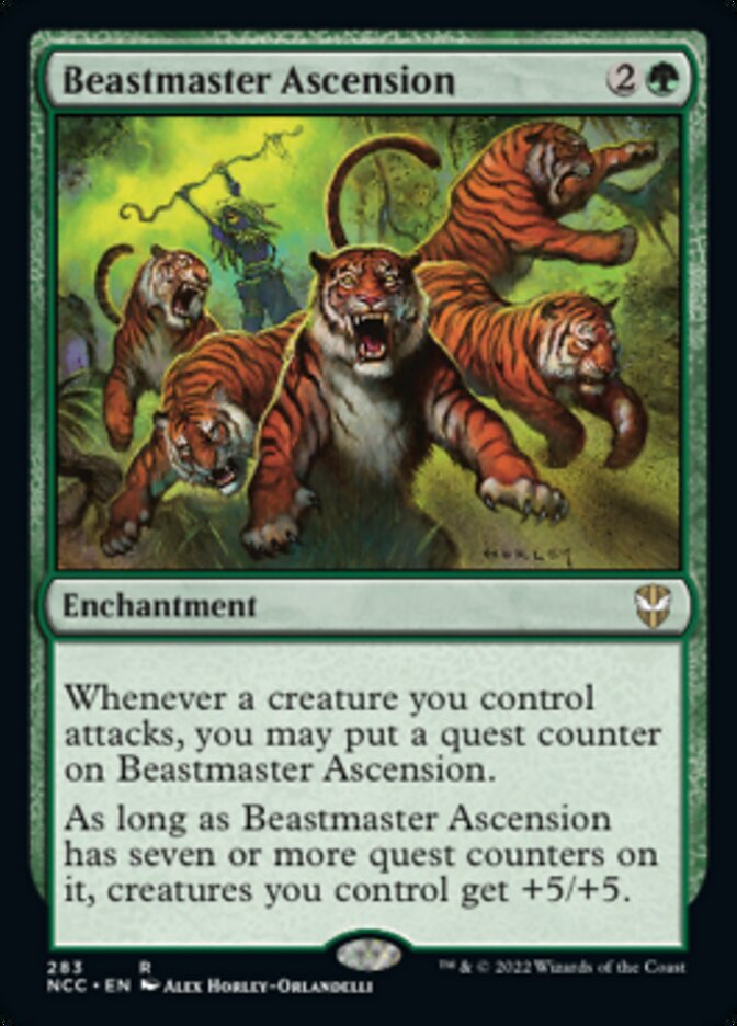 Beastmaster Ascension [Streets of New Capenna Commander] - Evolution TCG
