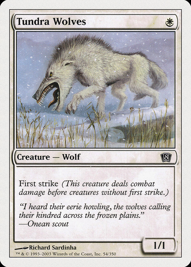Tundra Wolves [Eighth Edition] - Evolution TCG