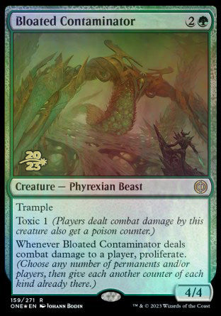 Bloated Contaminator [Phyrexia: All Will Be One Prerelease Promos] - Evolution TCG