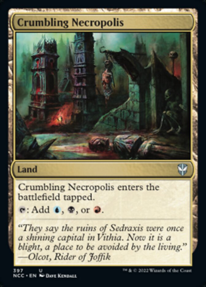 Crumbling Necropolis [Streets of New Capenna Commander] - Evolution TCG