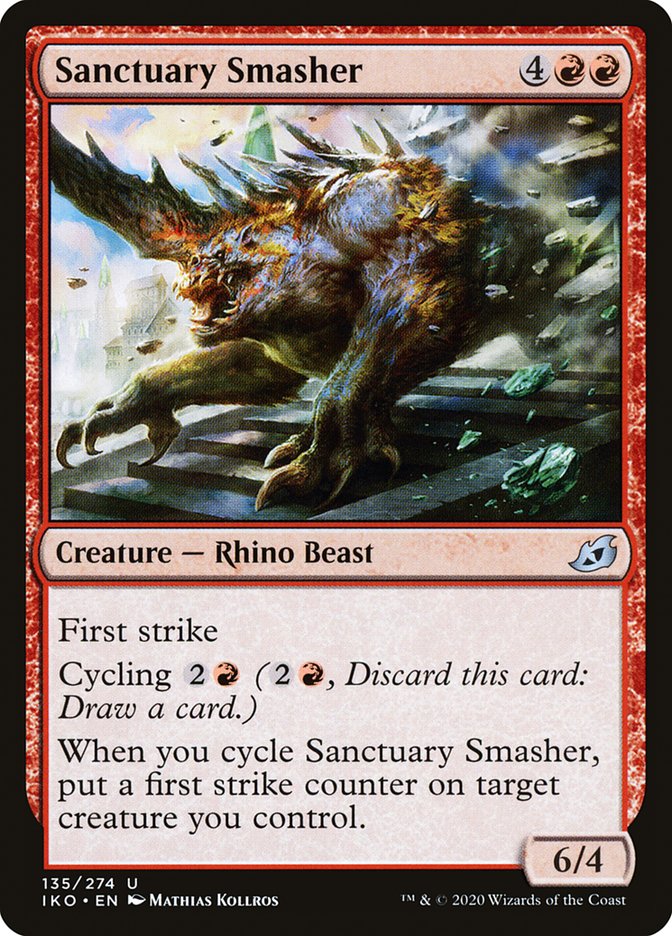 Sanctuary Smasher [Ikoria: Lair of Behemoths] - Evolution TCG