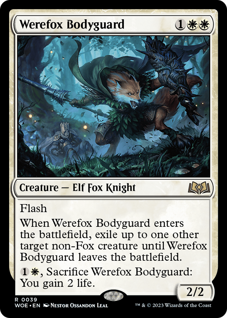 Werefox Bodyguard [Wilds of Eldraine] - Evolution TCG