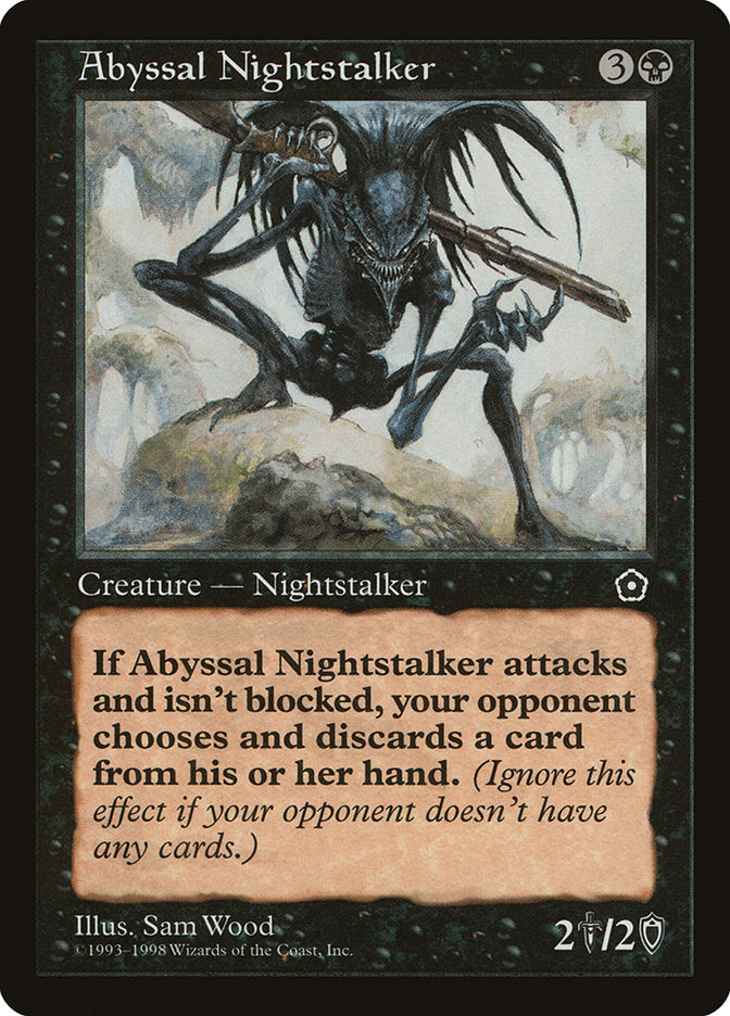 Abyssal Nightstalker [Portal Second Age] - Evolution TCG