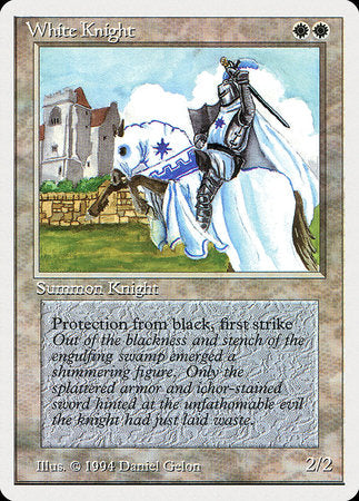 White Knight [Summer Magic / Edgar] - Evolution TCG