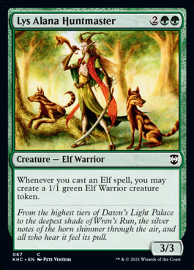 Lys Alana Huntmaster [Kaldheim Commander] - Evolution TCG