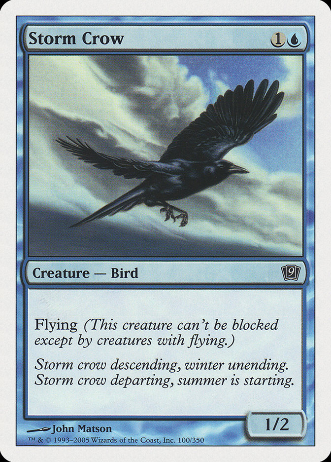 Storm Crow [Ninth Edition] - Evolution TCG