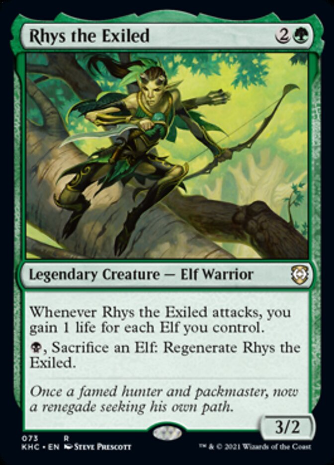 Rhys the Exiled [Kaldheim Commander] - Evolution TCG