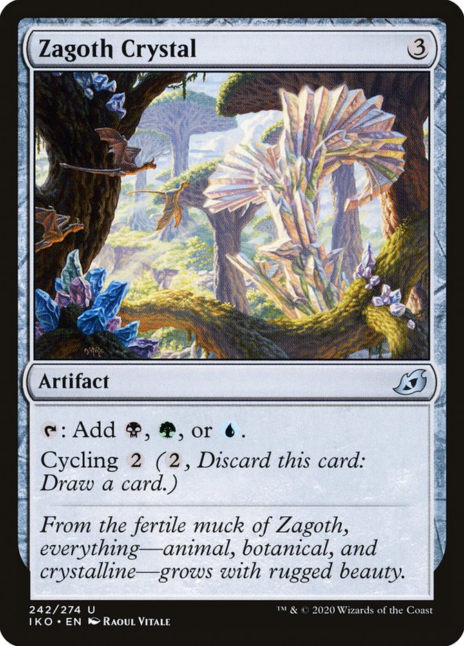 Zagoth Crystal [Ikoria: Lair of Behemoths] - Evolution TCG